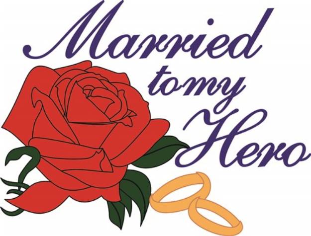 Picture of Married To My Hero SVG File