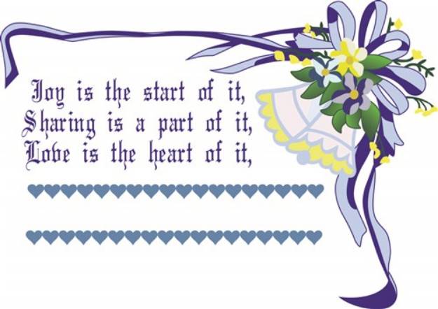 Picture of Wedding Blessing SVG File