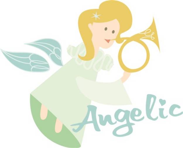 Picture of Angelic SVG File