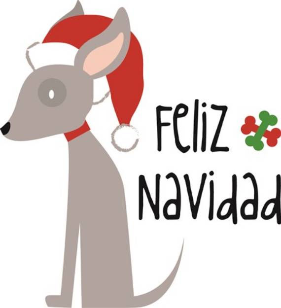 Picture of Feliz Navidad SVG File