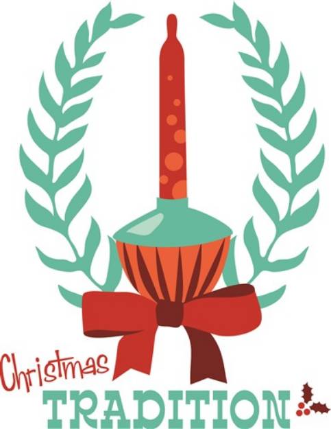 Picture of Christmas Tradition SVG File