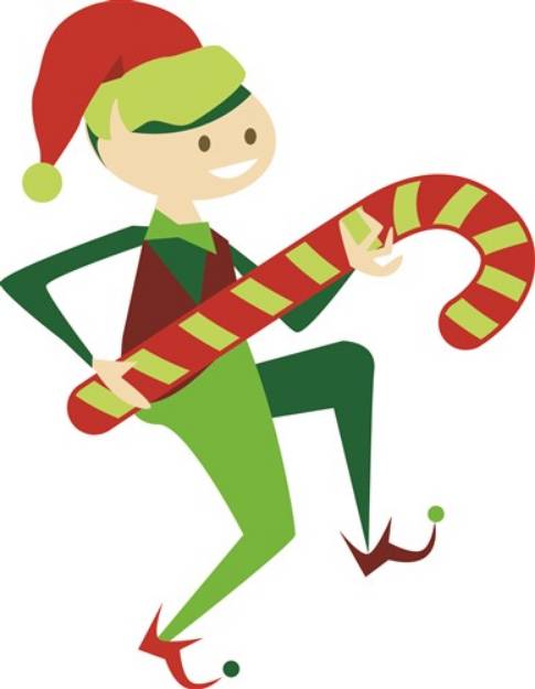 Picture of Holiday Elf SVG File