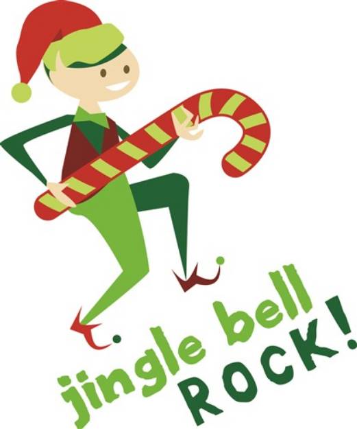 Picture of Jingle Bell Rock SVG File