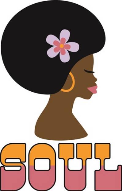 Picture of Soul Woman  SVG File