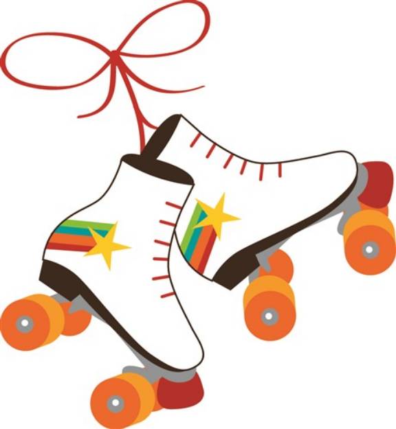 Picture of Roller Skates SVG File