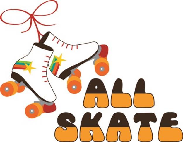 Picture of All Skate SVG File