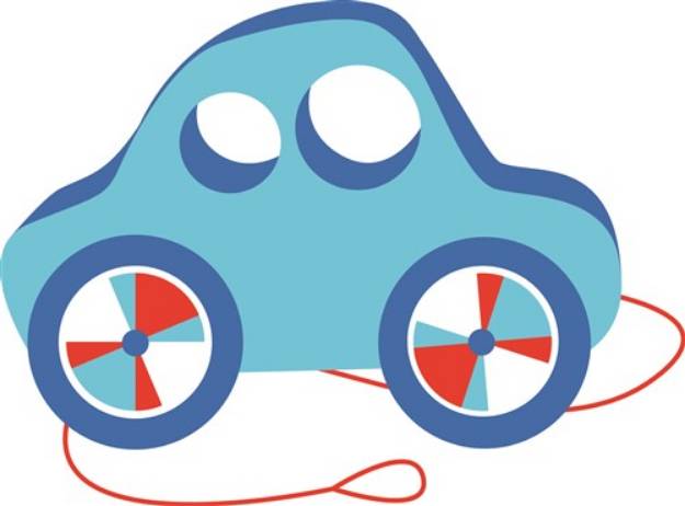 Picture of Toy Car SVG File