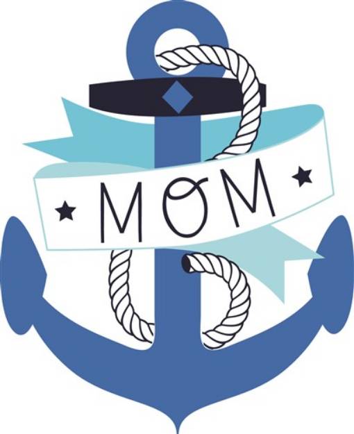 Picture of Mom Anchor SVG File