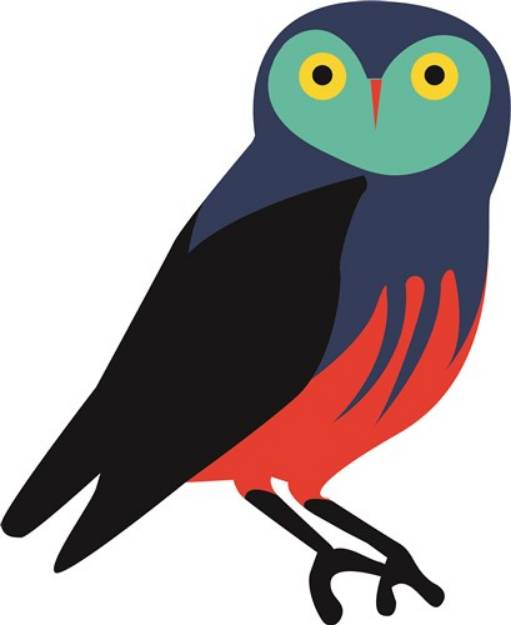 Picture of Blue Owl SVG File