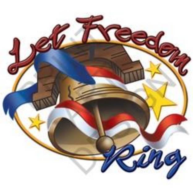 Picture of Let Freedom Ring SVG File