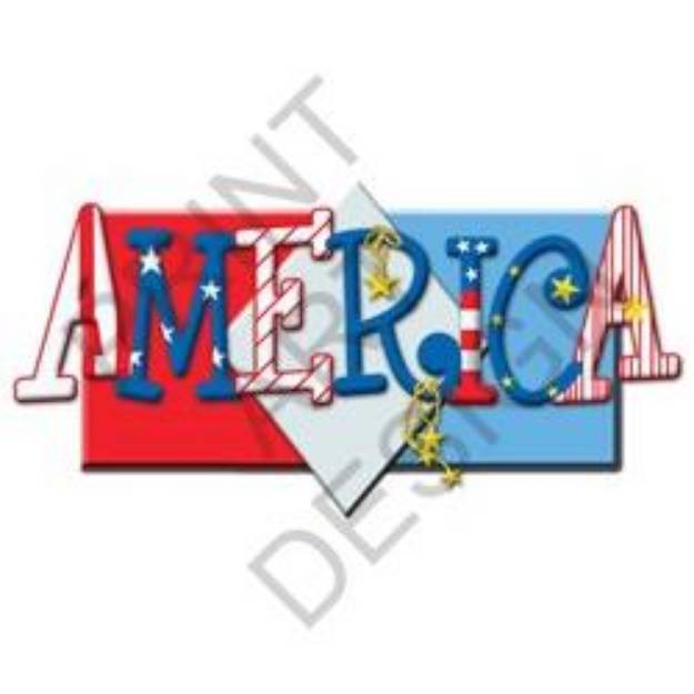Picture of America SVG File