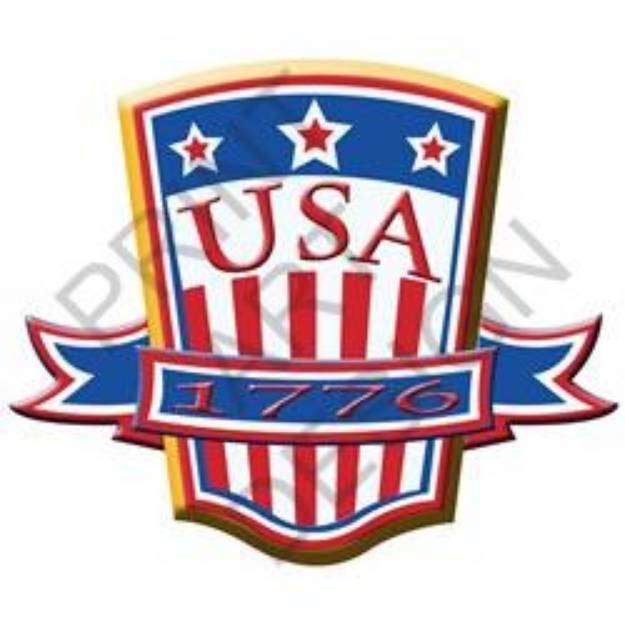 Picture of USA  1776 SVG File