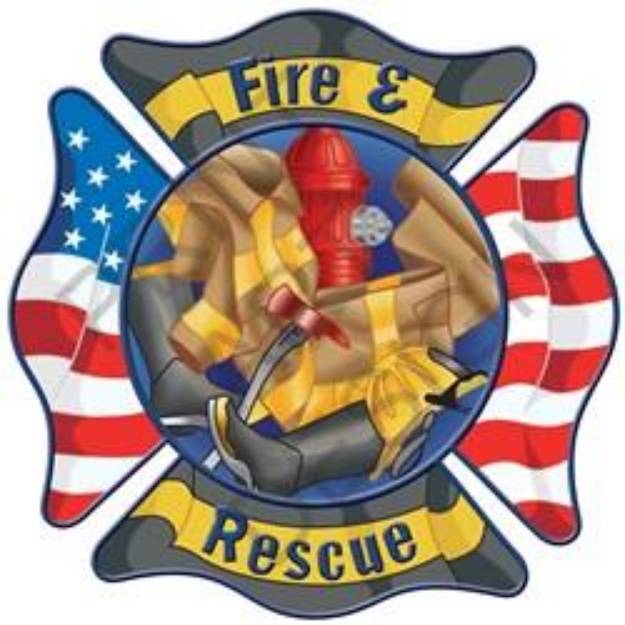 Picture of Fire & Rescue SVG File