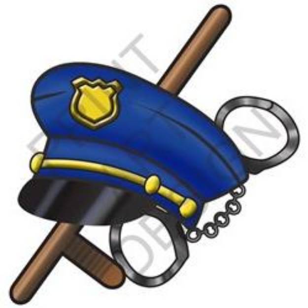 Picture of Police SVG File