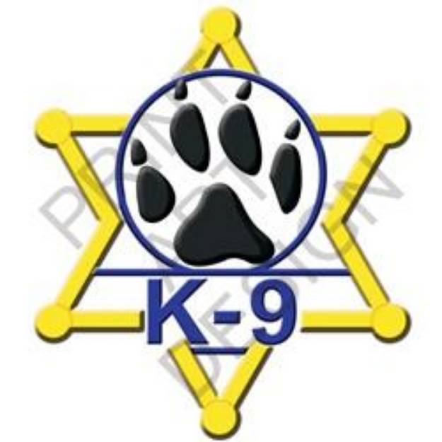 Picture of K-9 Police SVG File