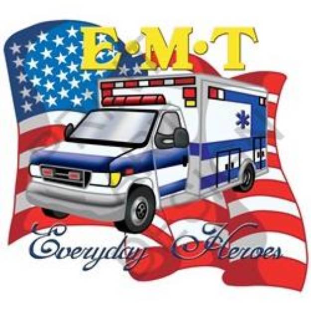 Picture of Everyday Heroes EMT SVG File