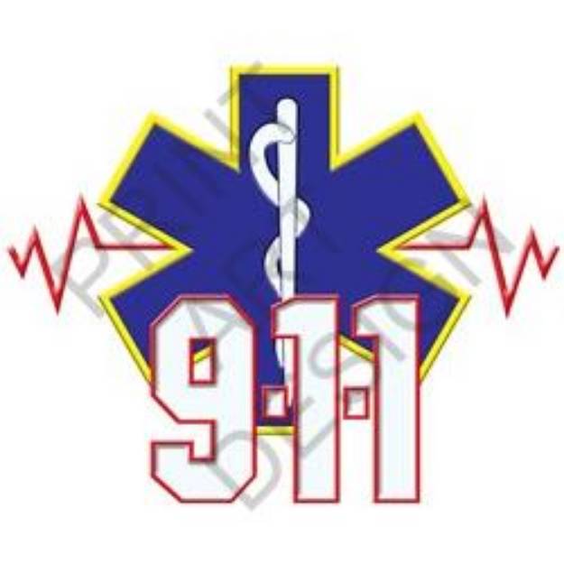 Picture of EMT 911 SVG File