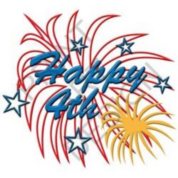 Picture of 4th Of July SVG File