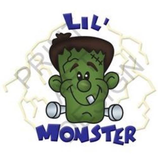 Picture of Lil Monster SVG File