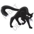 Picture of Black Cat SVG File