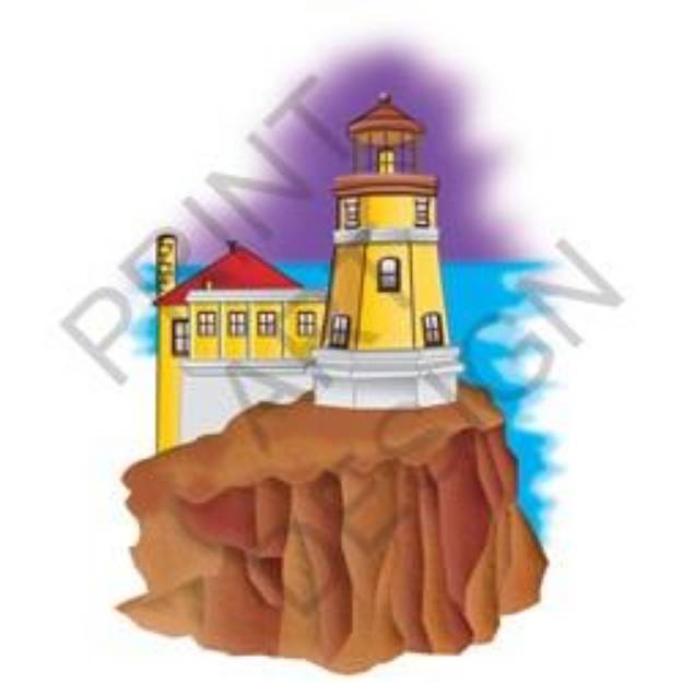 Picture of Splitrock Lighthouse SVG File