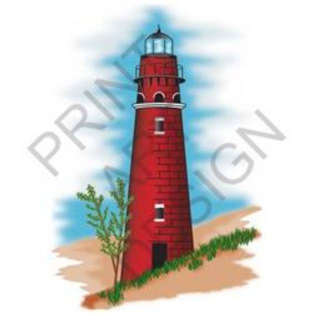 Picture of Little Sable Lighthouse SVG File