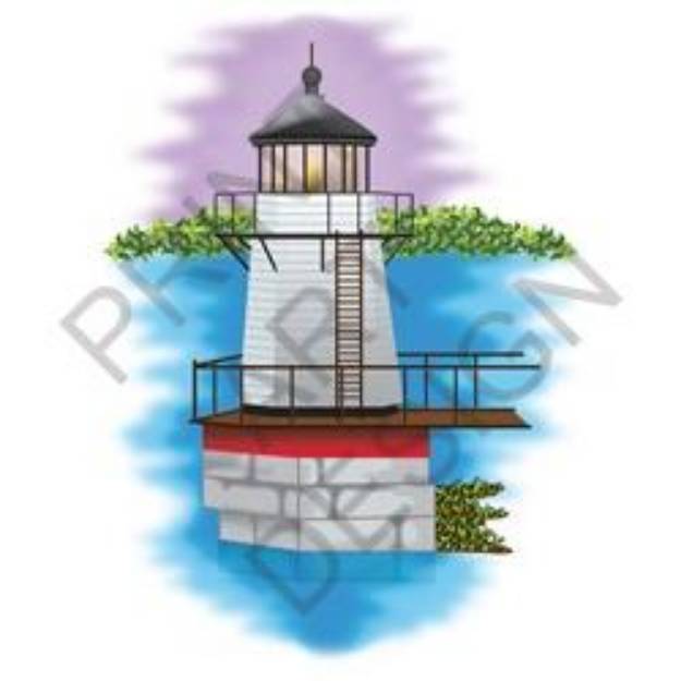 Picture of Doubling Point Lighthouse SVG File