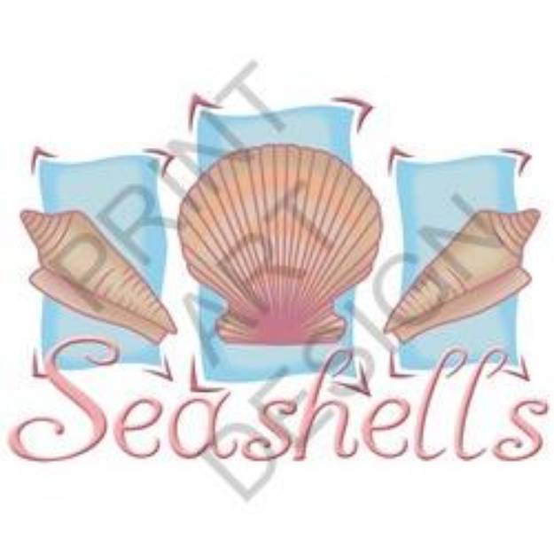 Picture of Seashells SVG File