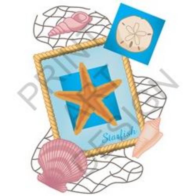 Picture of Starfish SVG File