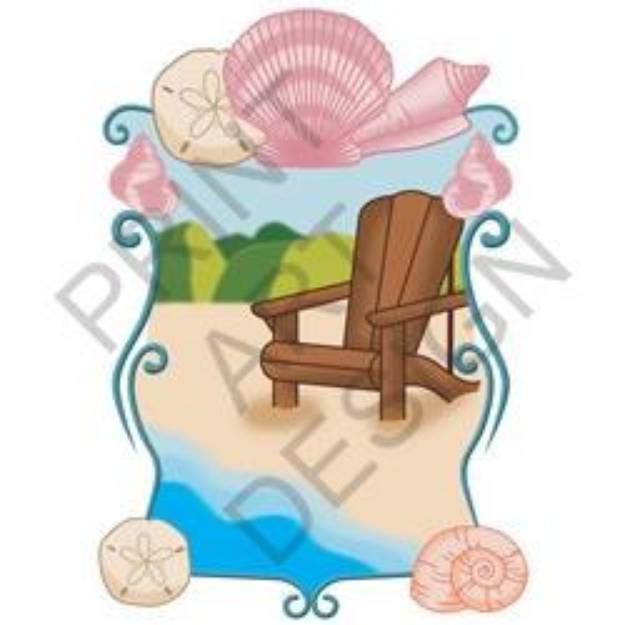 Picture of Beach Chair SVG File