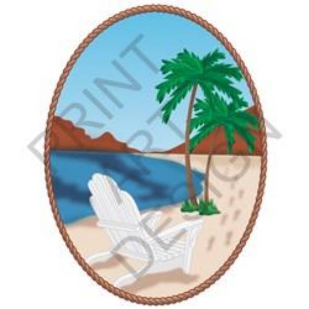 Picture of Beach Chair SVG File