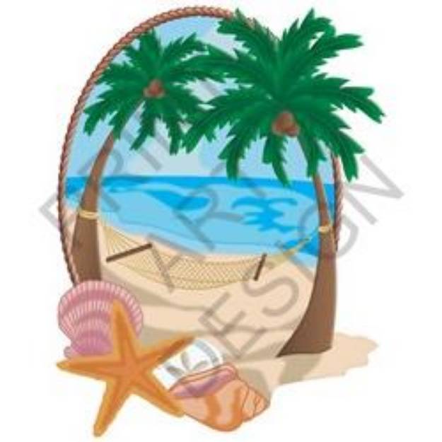 Picture of Hammock SVG File