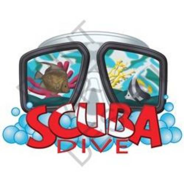 Picture of Scuba Dive SVG File