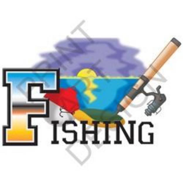 Picture of Fishing SVG File