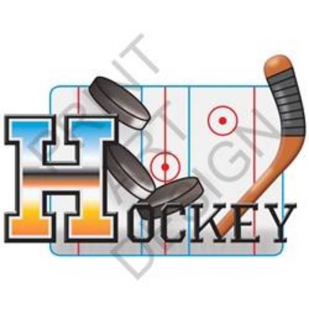 Picture of Hockey SVG File