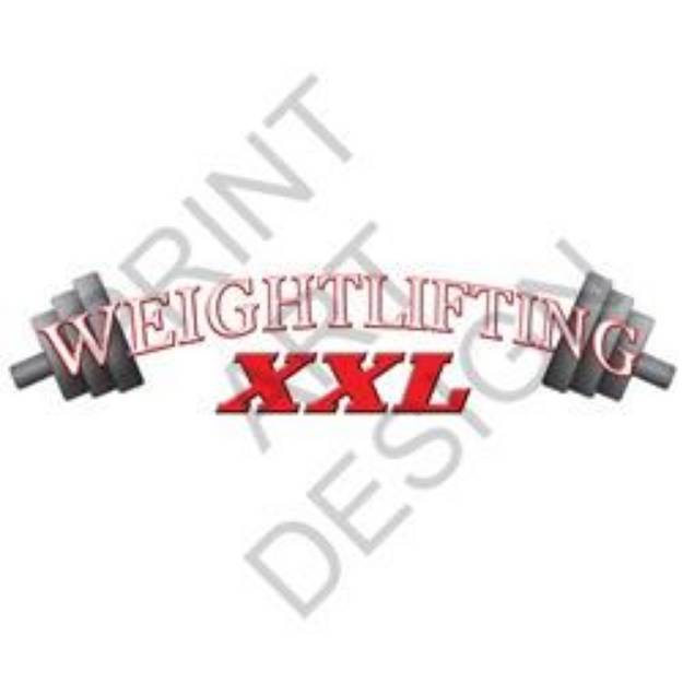Picture of Weightlifting X X L SVG File