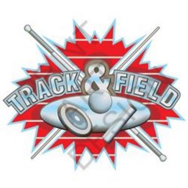 Picture of Track & Field SVG File