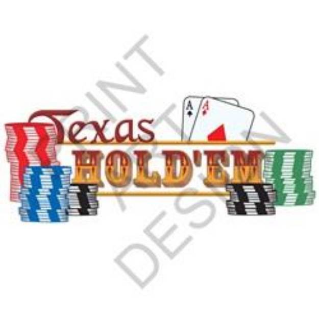 Picture of Texas Hold Em SVG File