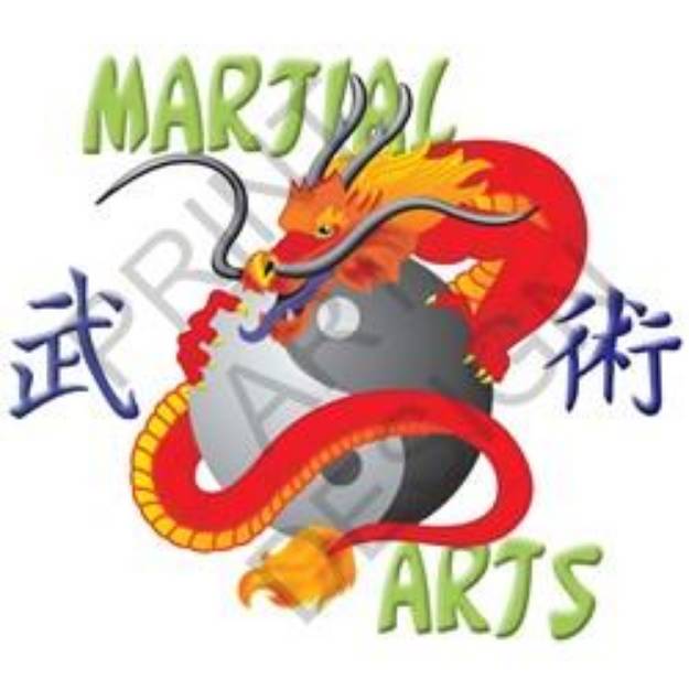 Picture of Martial Arts SVG File