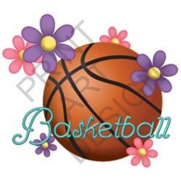 Picture of Girls Basketball SVG File