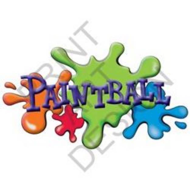 Picture of Paintball SVG File