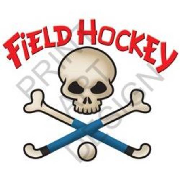 Picture of Field Hockey SVG File