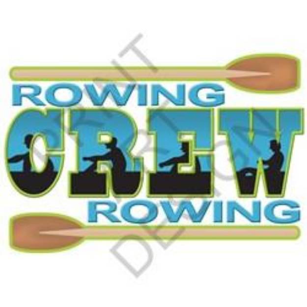 Picture of Rowing Crew SVG File