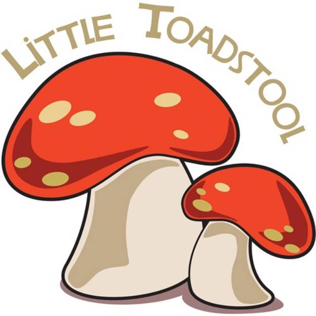 Picture of Little Toadstool SVG File