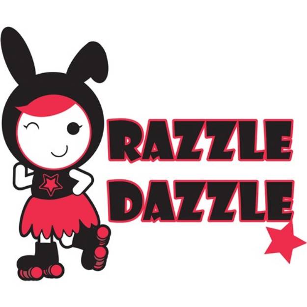 Picture of Razzle Dazzle SVG File