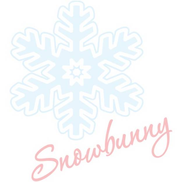 Picture of Snowbunny SVG File