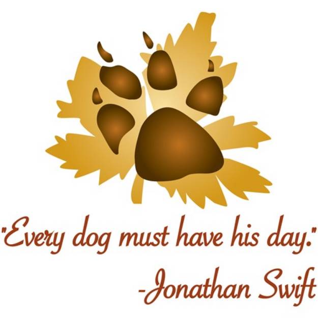 Picture of Dog’s Day SVG File