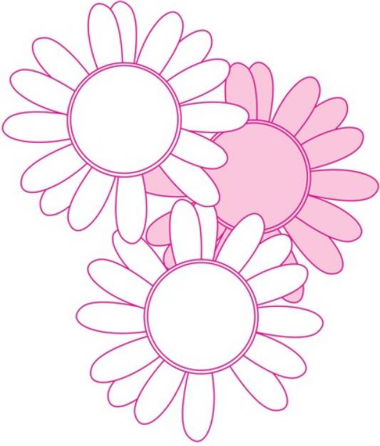Picture of Daisies SVG File