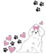 Picture of Doggy Love SVG File