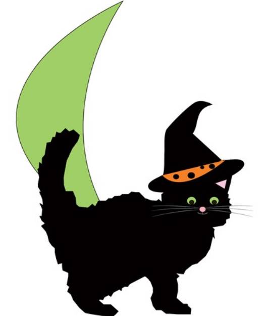 Picture of Halloween Cat SVG File